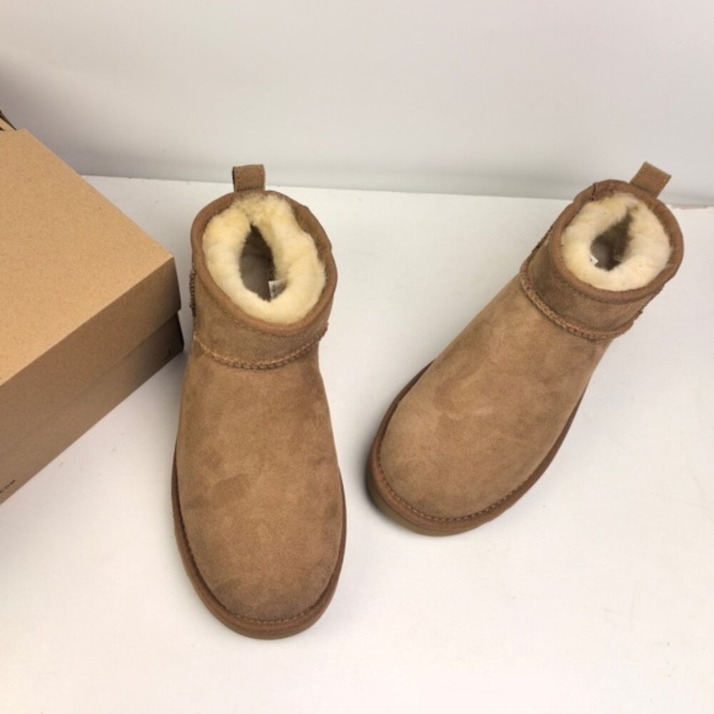 UGG Classic Ultra Mini Water-Resistant Booties Women's - Picture 8 of 9